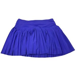 Lululemon pleat to street skirt‎ II Purple Skort Tennis Sz 2 3h Misc